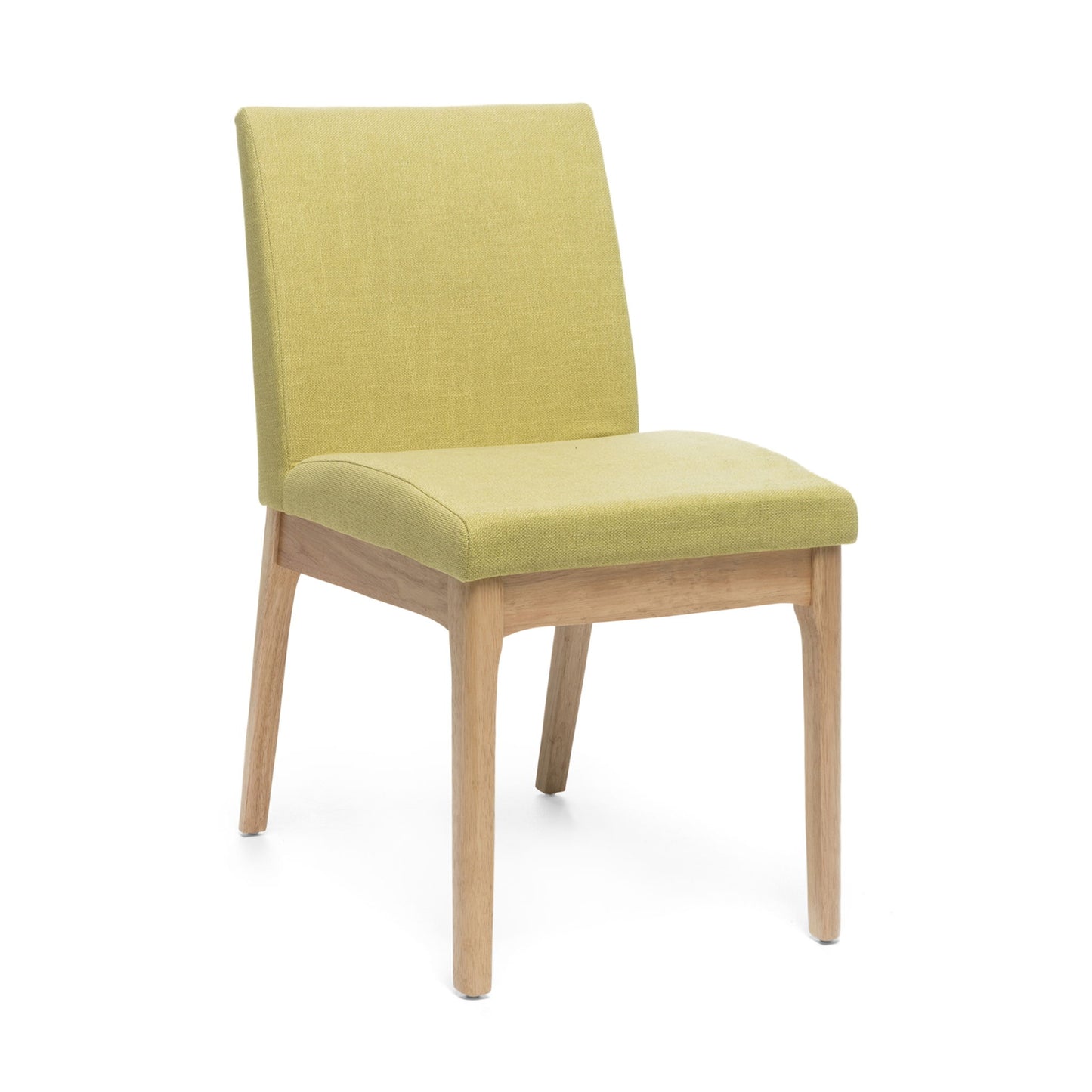 Contemporary Fabric Comfort Dining Chairs (Set of 2) Noble House