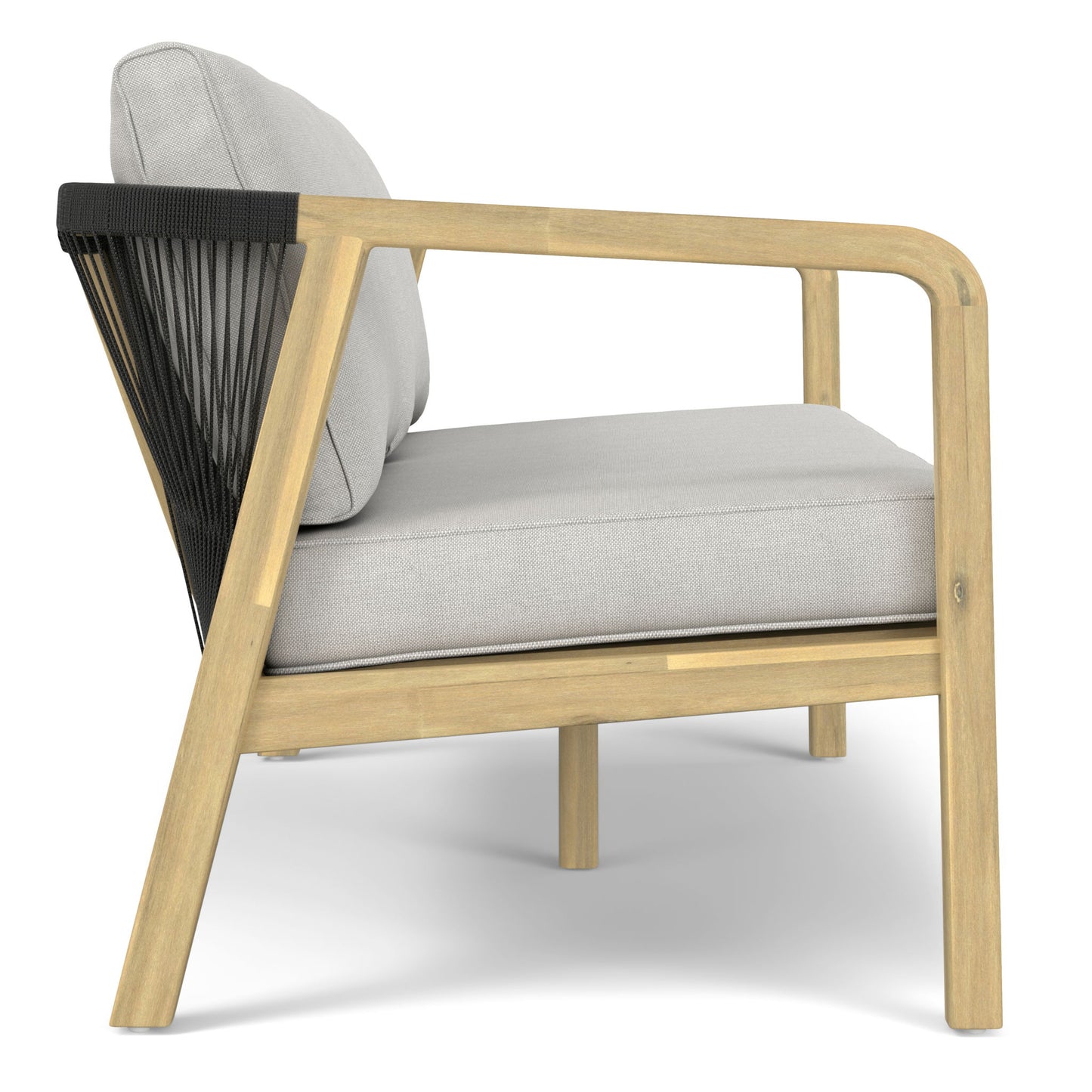 Palmetto - Outdoor Sofa - Stone Gray Simpli-Home