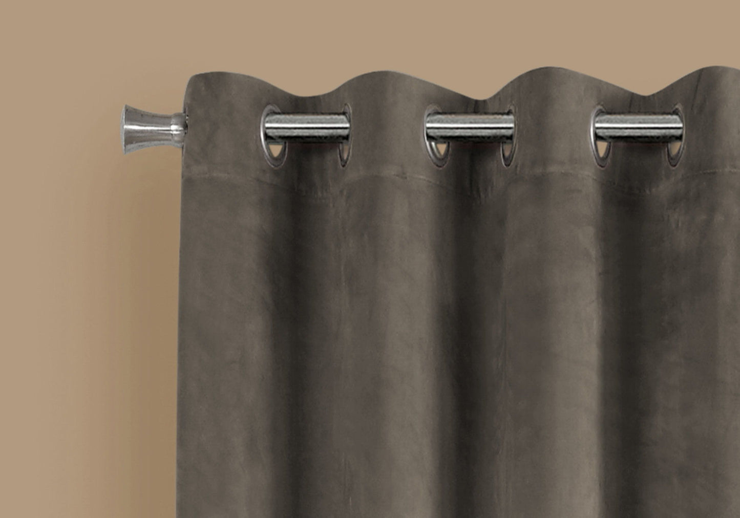 2 Pieces Set, Curtain Panel, Room Darkening, Grommet, Contemporary & Modern 8th Street