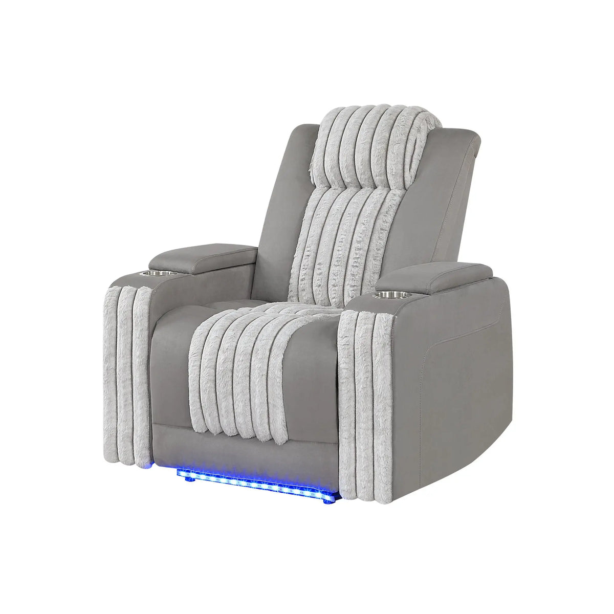 Duran - Power Recliner With Power Headrest Global Furniture USA