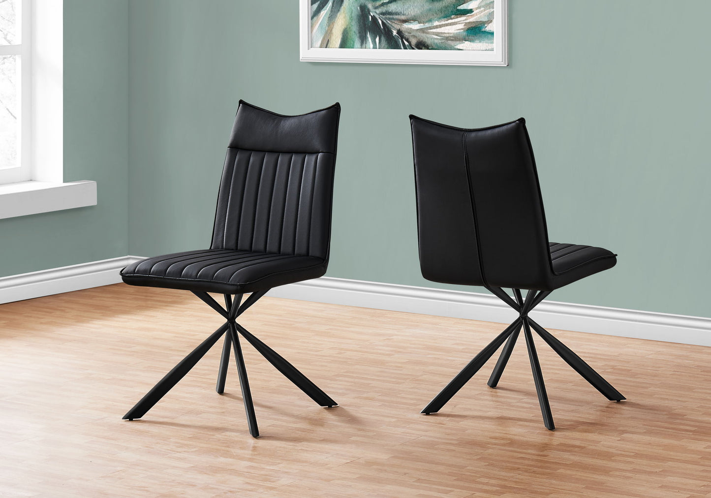 Dining Chair, Side, Upholstered For Dining Room, Modern 8th Street