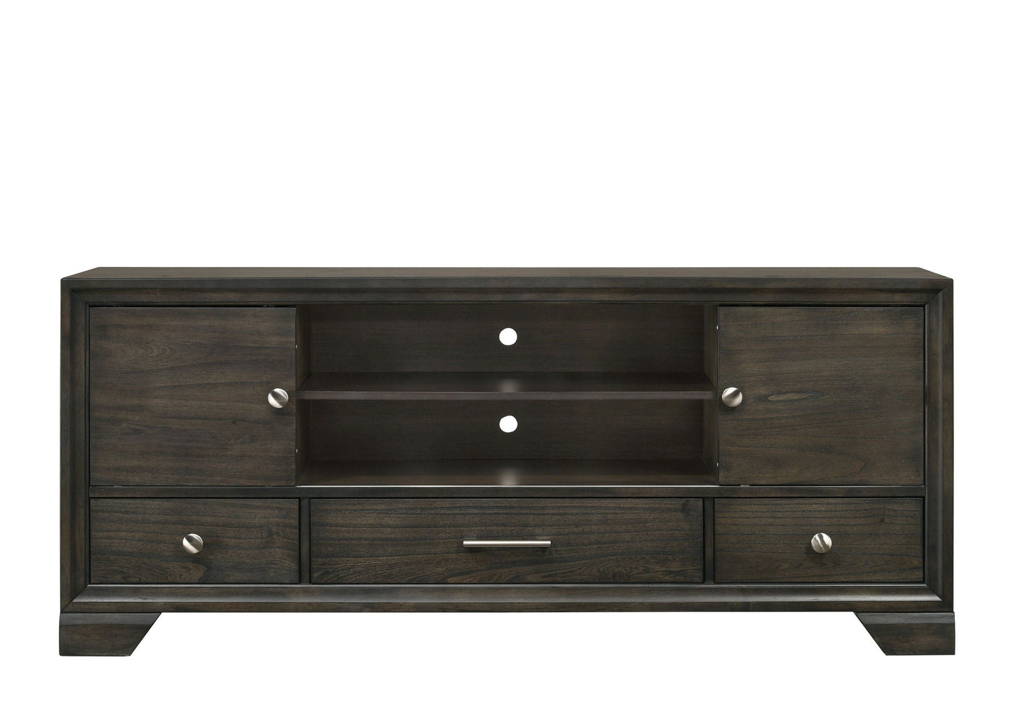 Jaymes - TV Stand - Gray Crown Mark