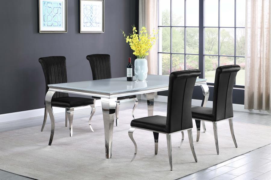 Carone - Rectangle Dining Set CoasterElevations