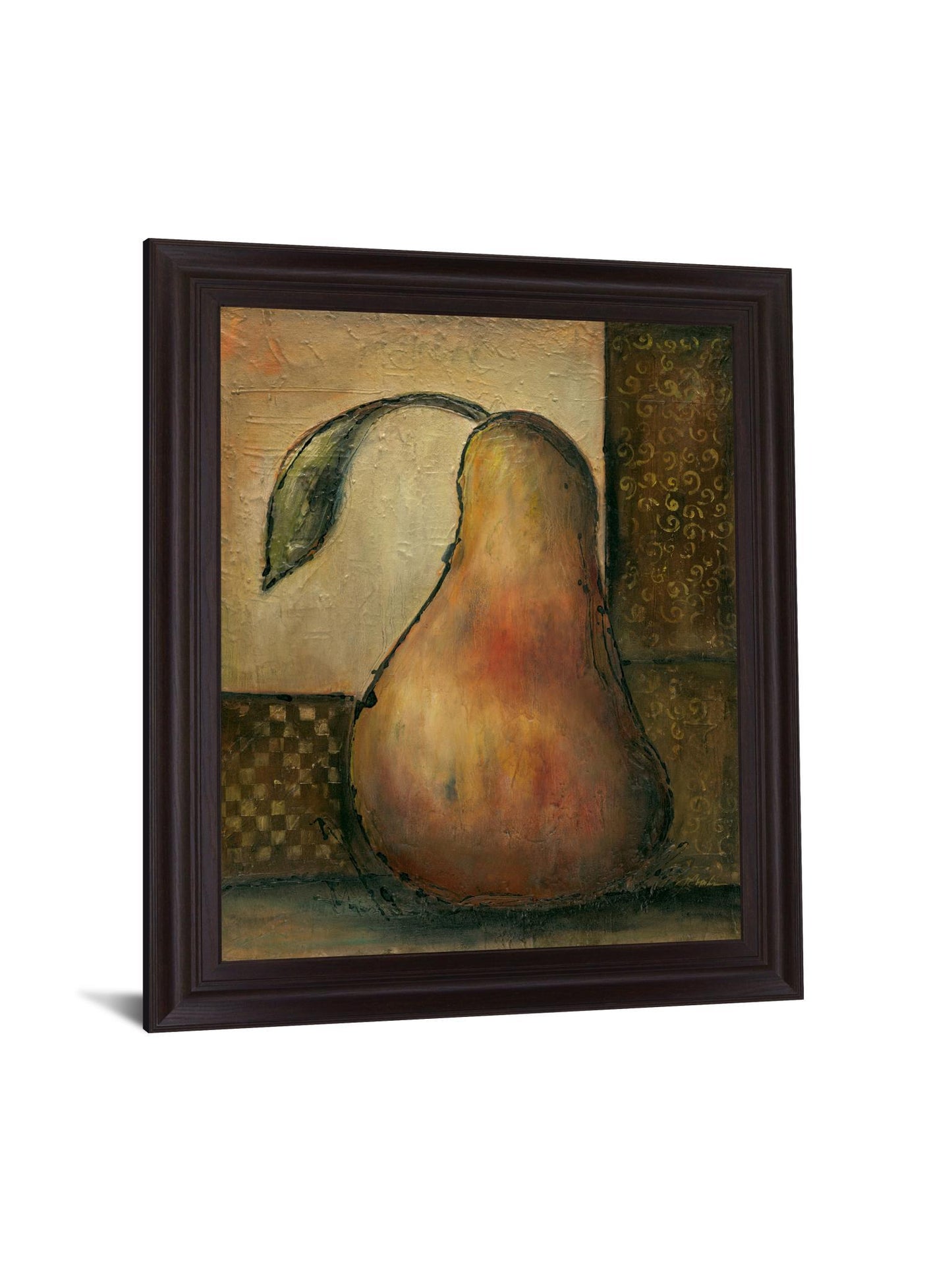 Sunlit Orchard Pear - 28" x 34" Framed Wall Art Classy Art