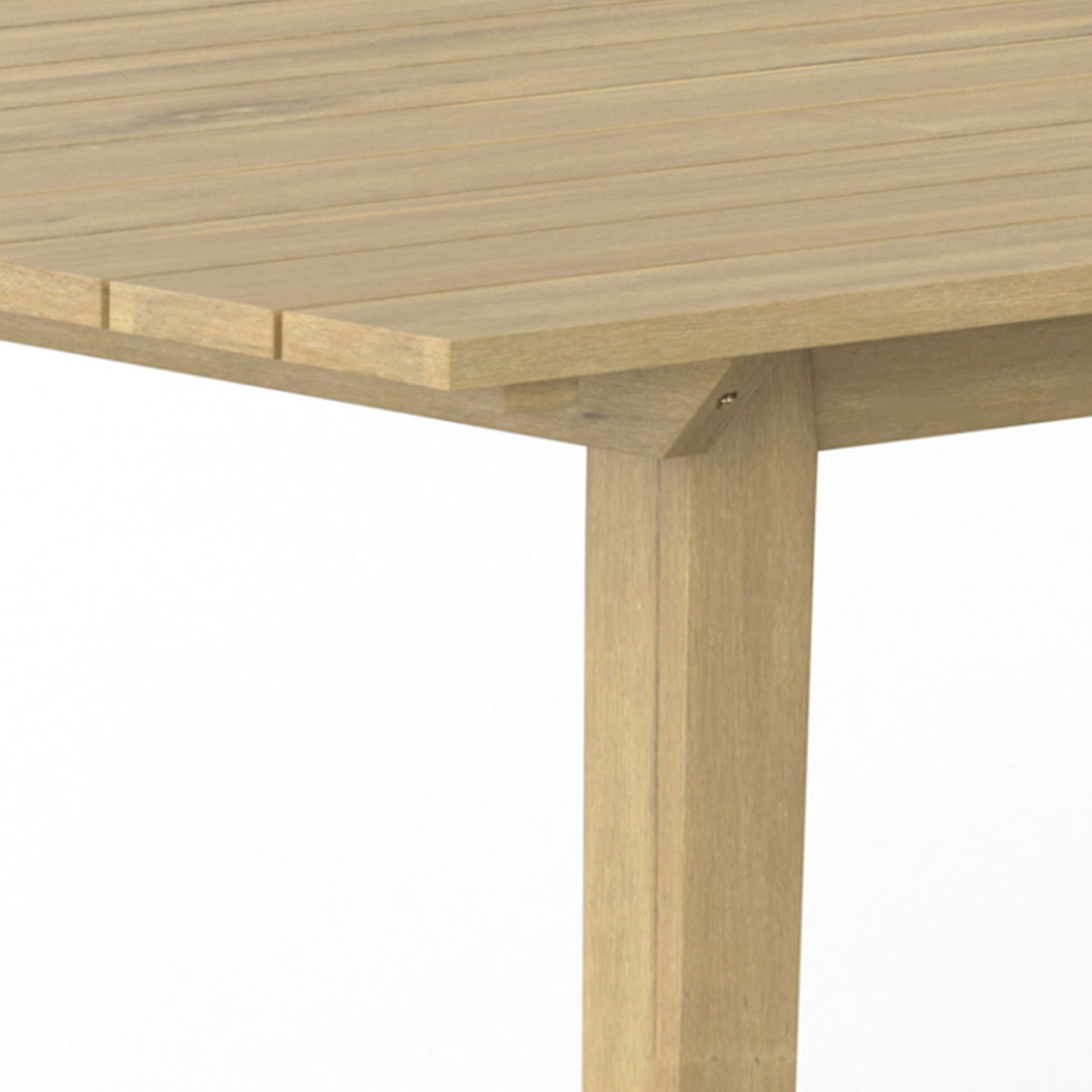 Kona - Outdoor Dining Table - Light Teak Simpli-Home