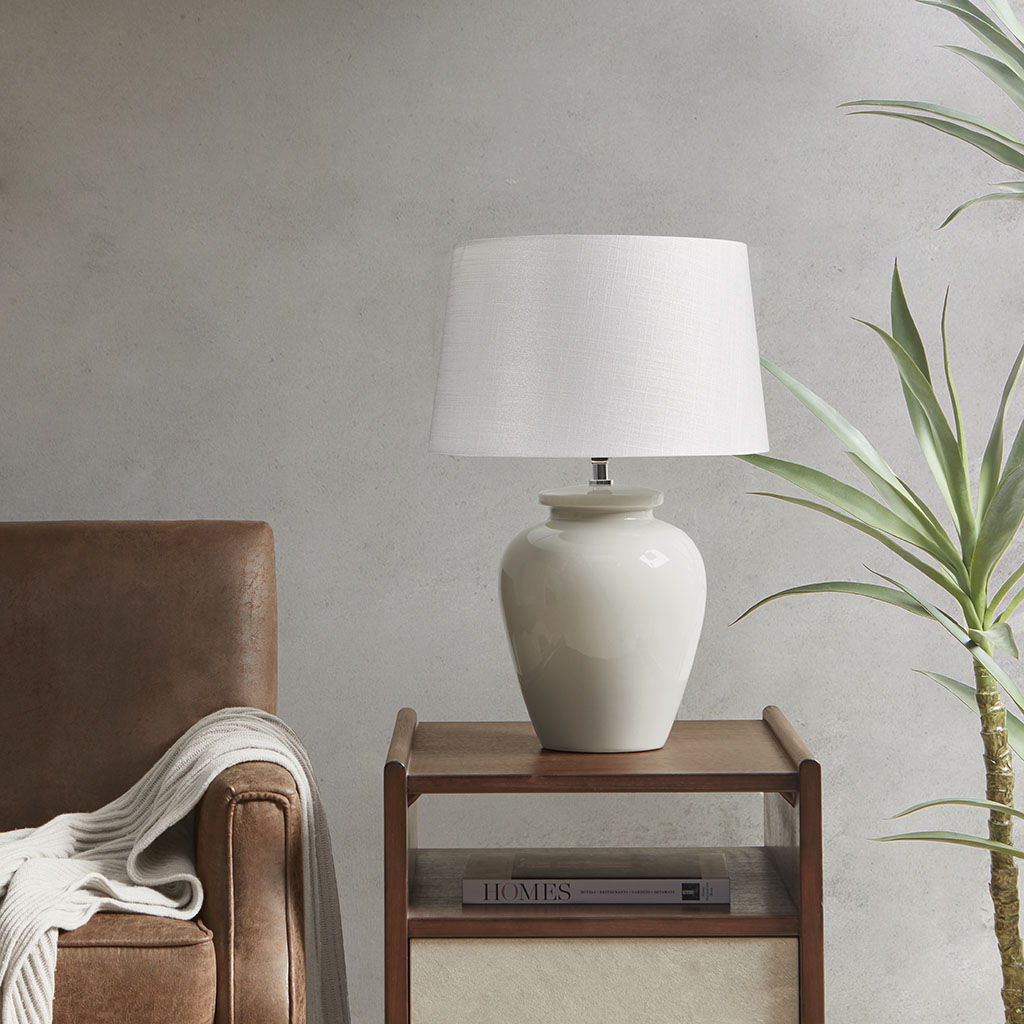 Anzio - Table Lamp - Cream INK+IVY