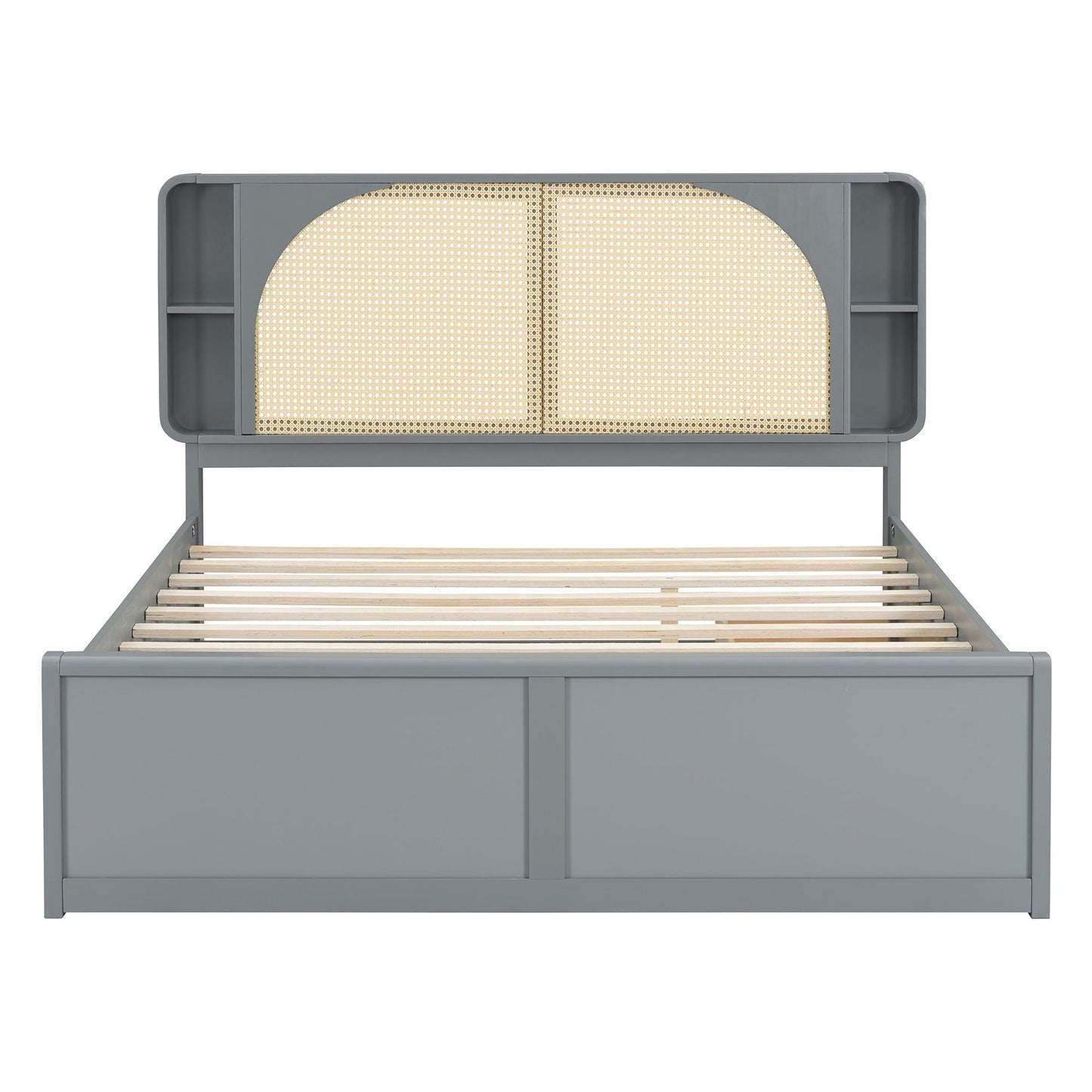 Headboard Bed With 2 Drawers And Trundle Timeless Haven