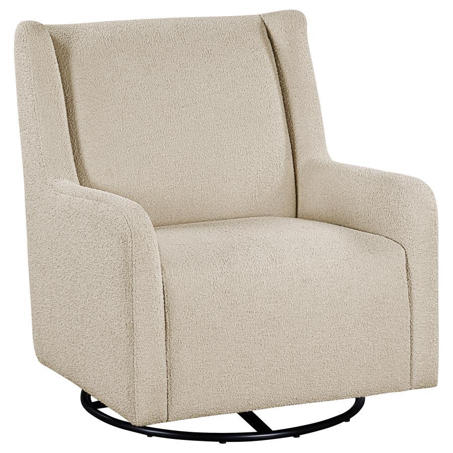 Serra - Boucle Upholstered Swivel Glider Recliner Coaster Fine Furniture