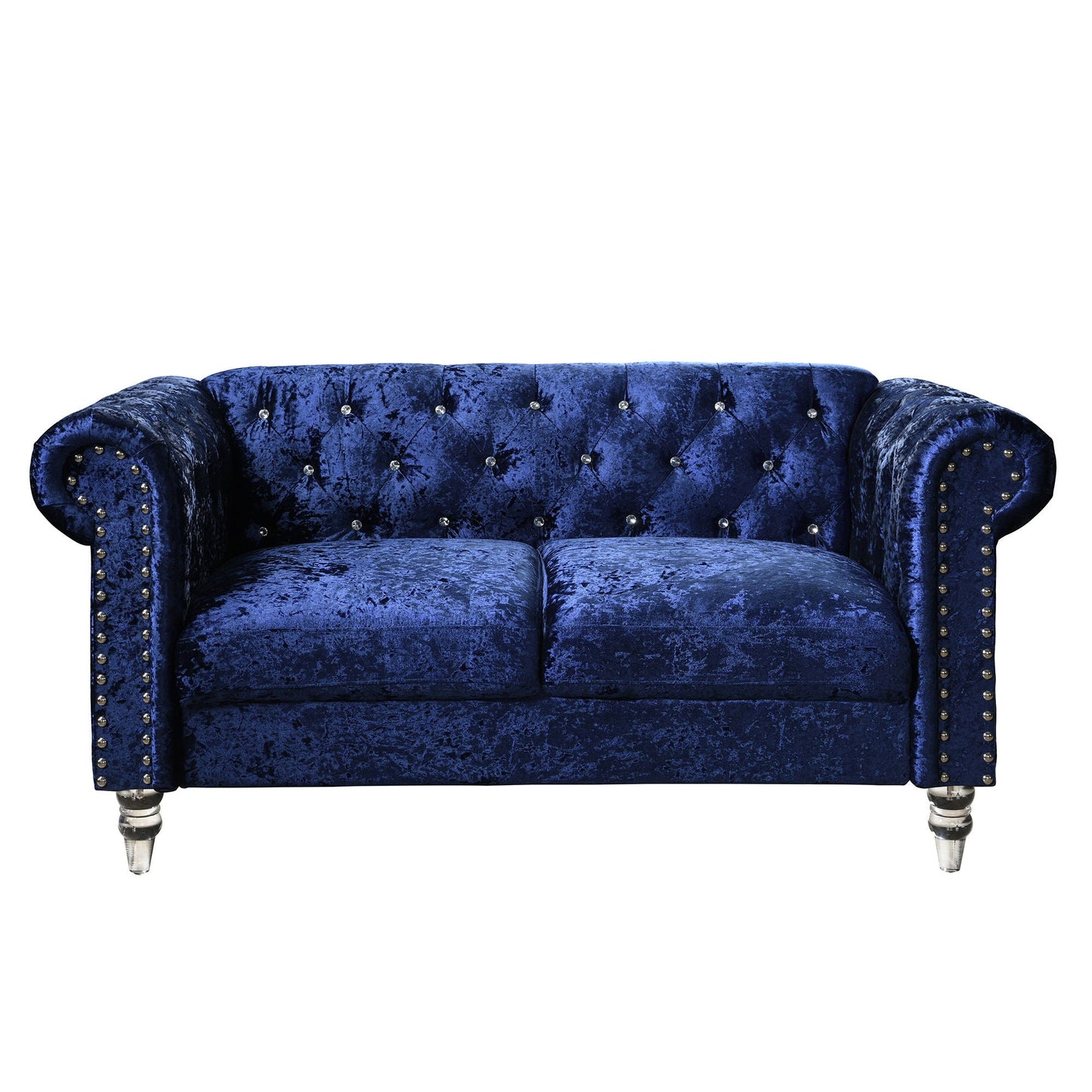 Anina - Loveseat - Blue Global Furniture USA