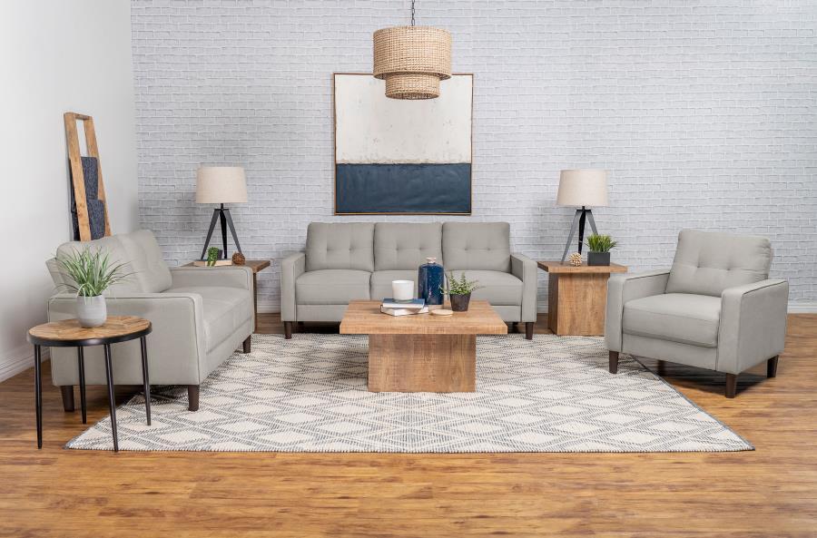 Bowen - Upholstered Track Arm Tufted Sofa Set Coaster Fine Furniture