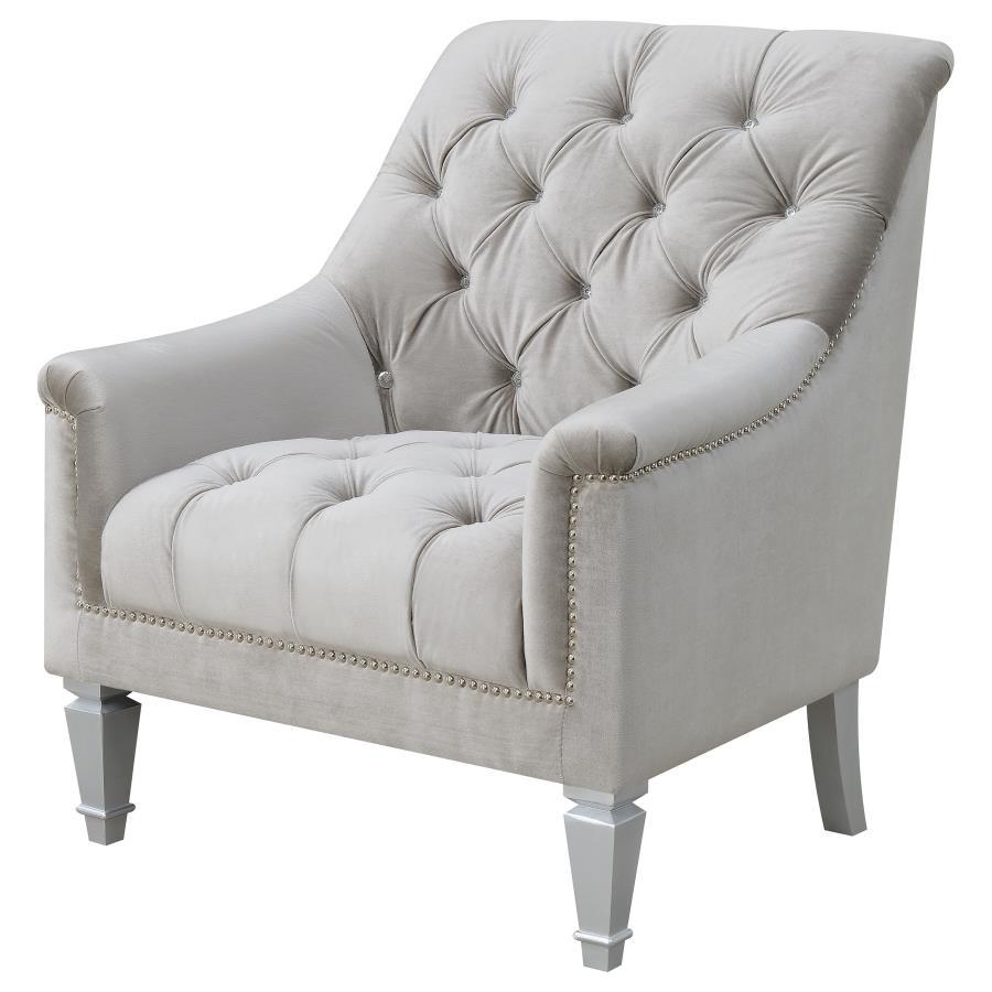 Avonlea - Upholstered Tufted Chair CoasterElevations
