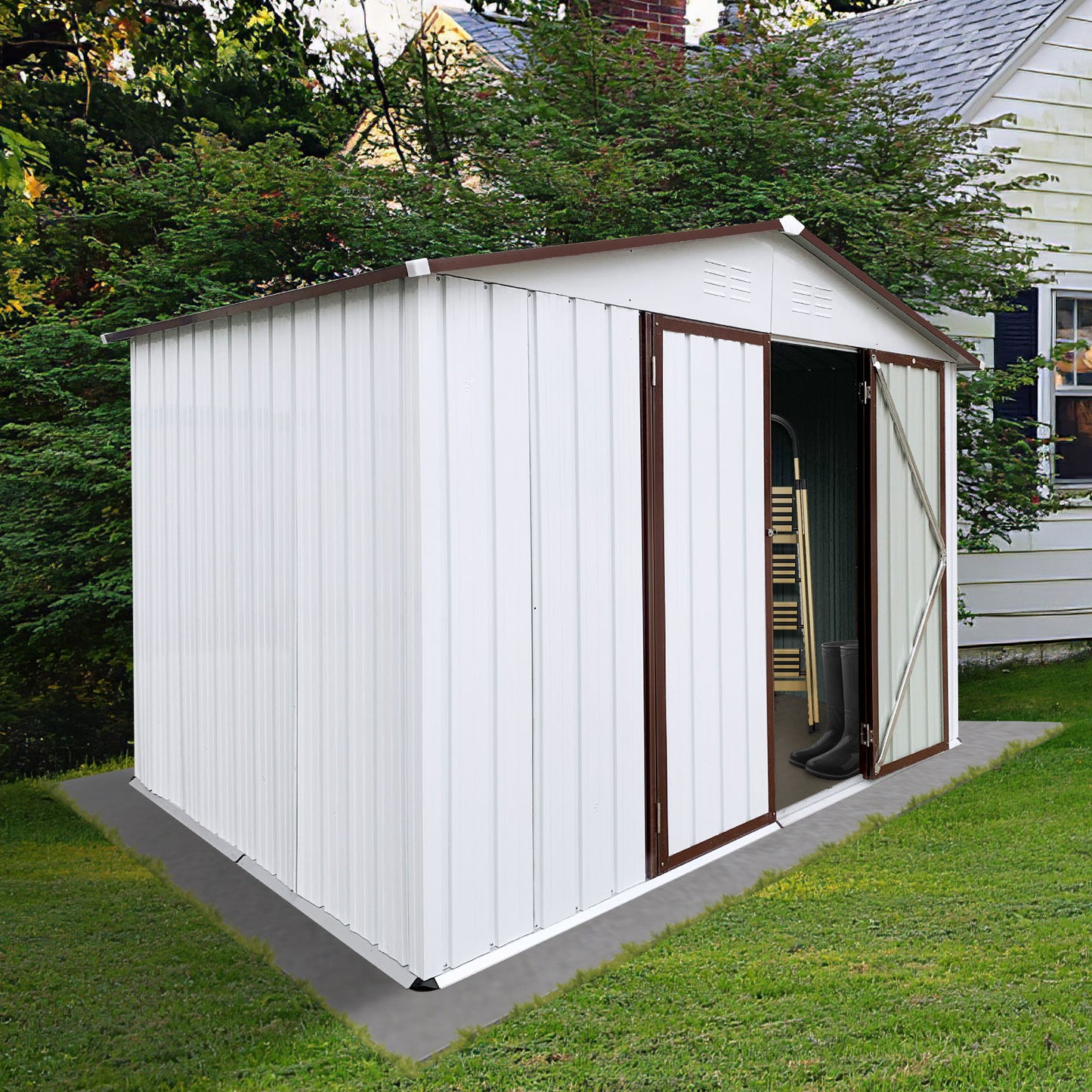10' x 8' Garden Sheds Outdoor Storage Sheds Daily Nest