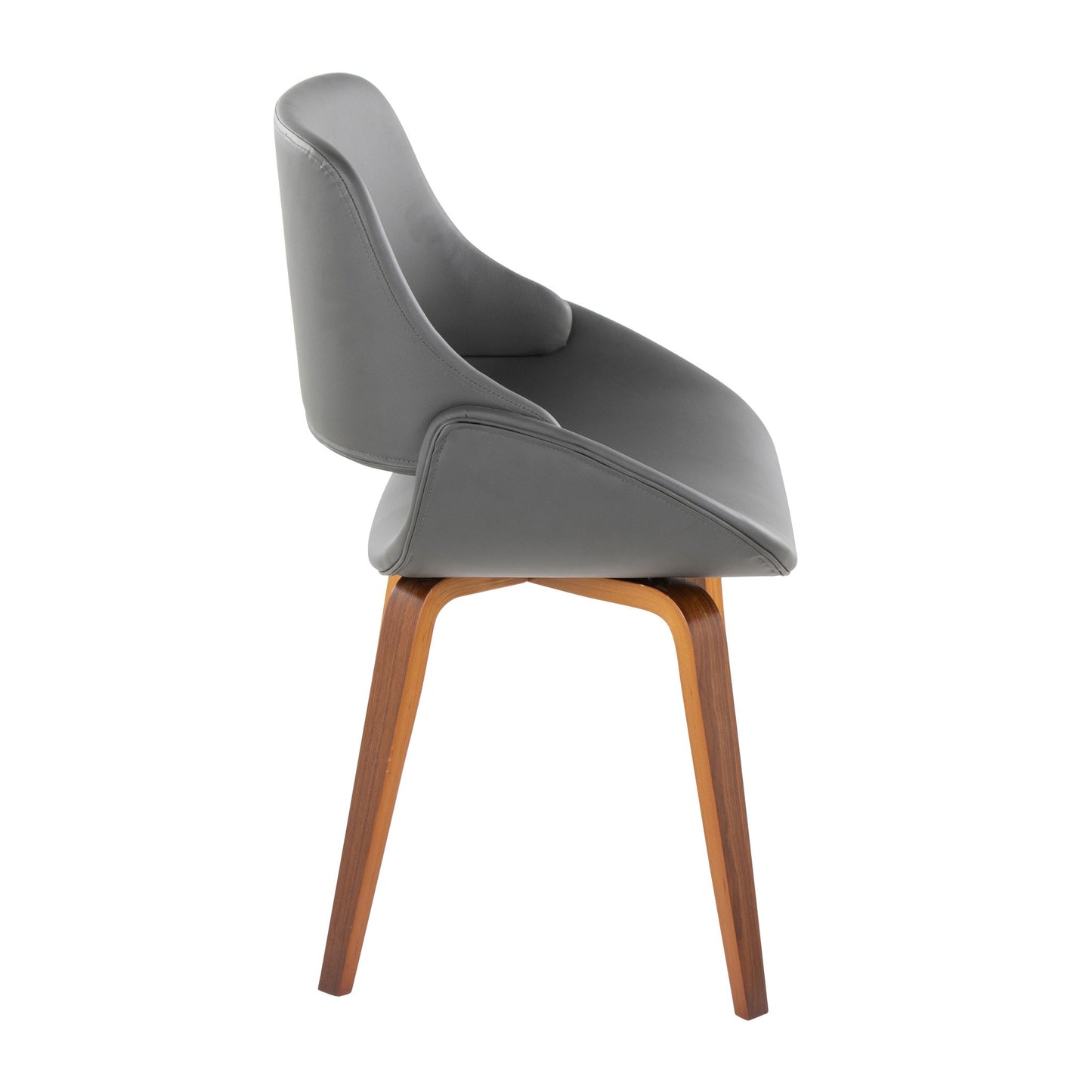 Fabrico - Mid Century Modern Style Dining Chair (Set of 2) Lumi Source