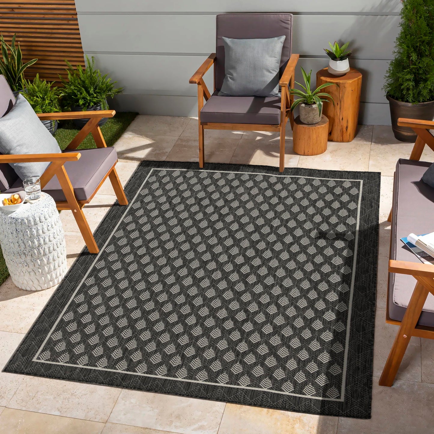 Sunshine - Indoor / Outdoor Polypropylene Area Rug Icona Home Decor