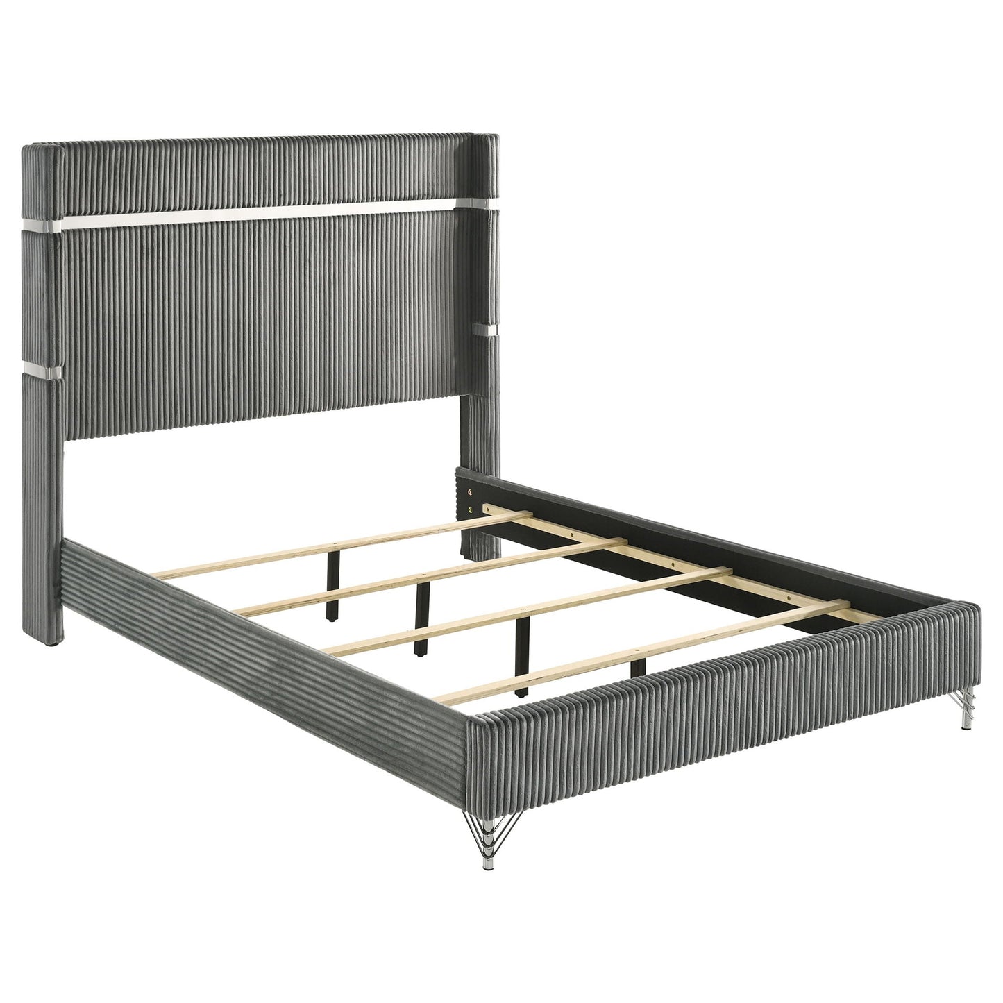 Lucia - Upholstered Wingback Bed Coaster Fine Furniture