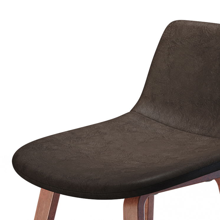 Addy - Counter Stool (Set of 2) - Distressed Brown Simpli-Home