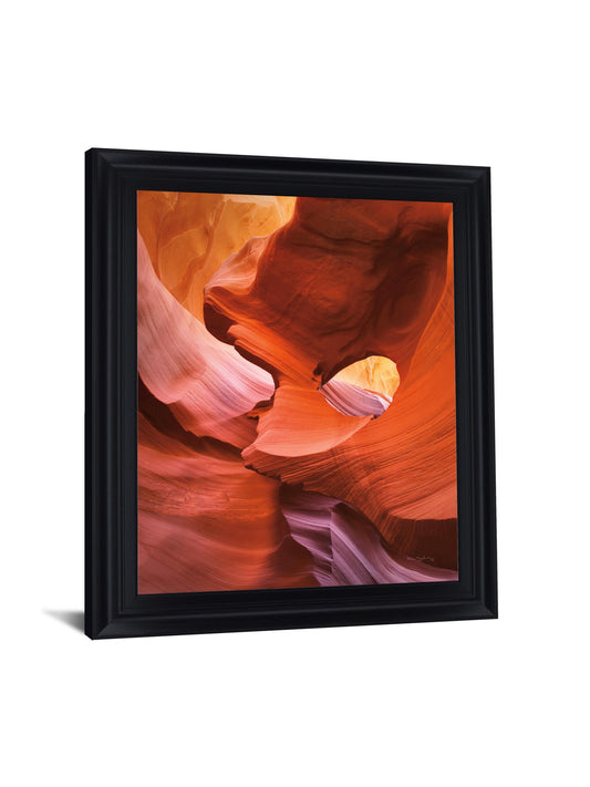Sunlit Veins - 28" x 34" Framed Wall Art Classy Art