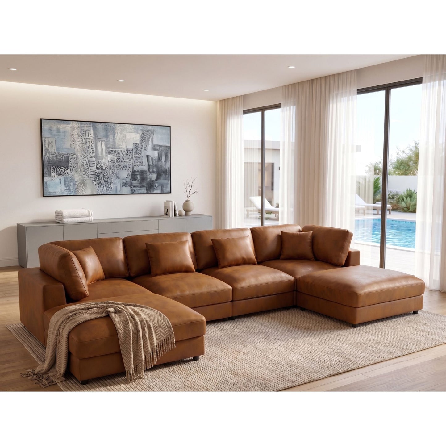 Modular Sectional With Removable Cushions Home Essentials