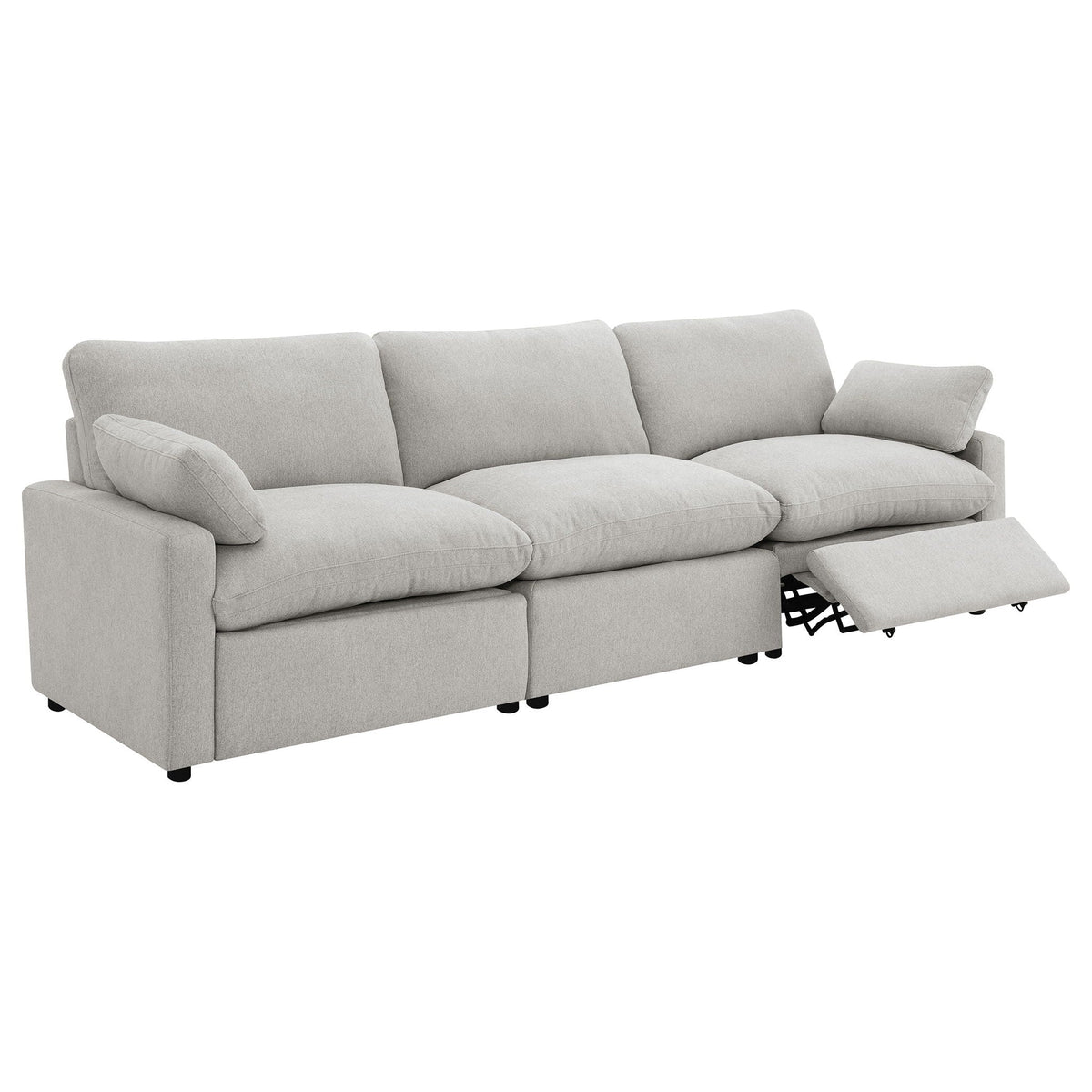 Hollander - Modular Power Reclining Sofa - Gray Furniture Max