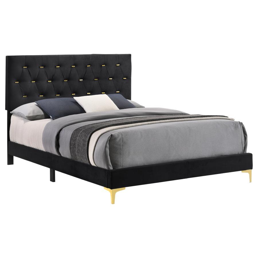 Kendall - Panel Upholstered Bed CoasterEveryday