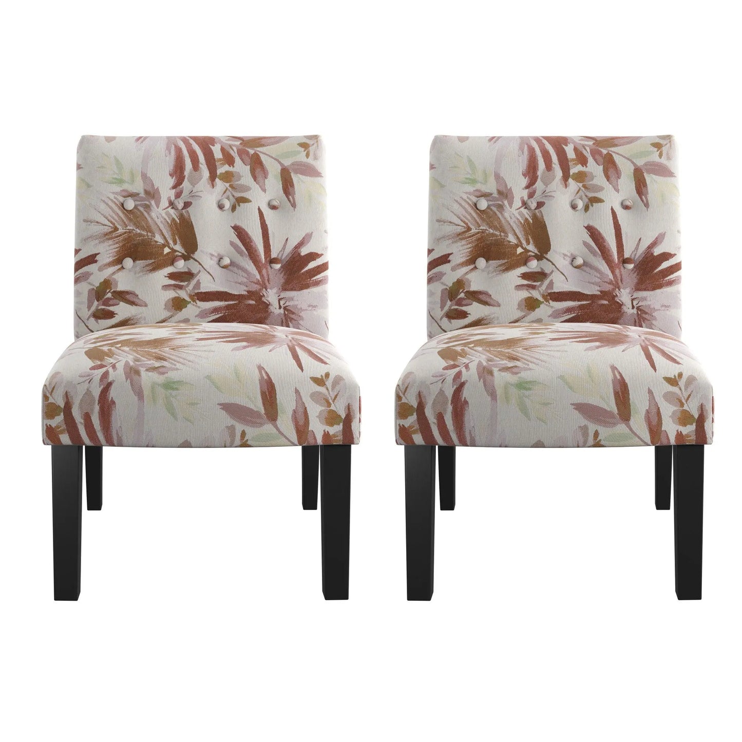 Verma - Floral Accent Chair Emerald Home