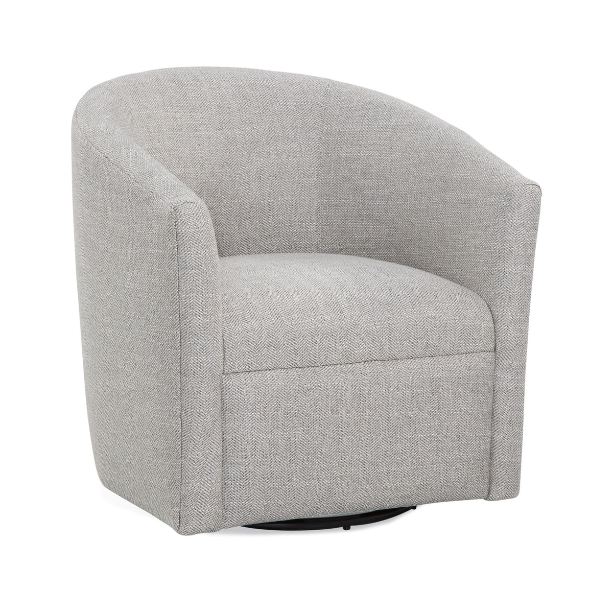 Lainey - Swivel Barrel Chair With 360 Degree Rotation Ridgecrest Home