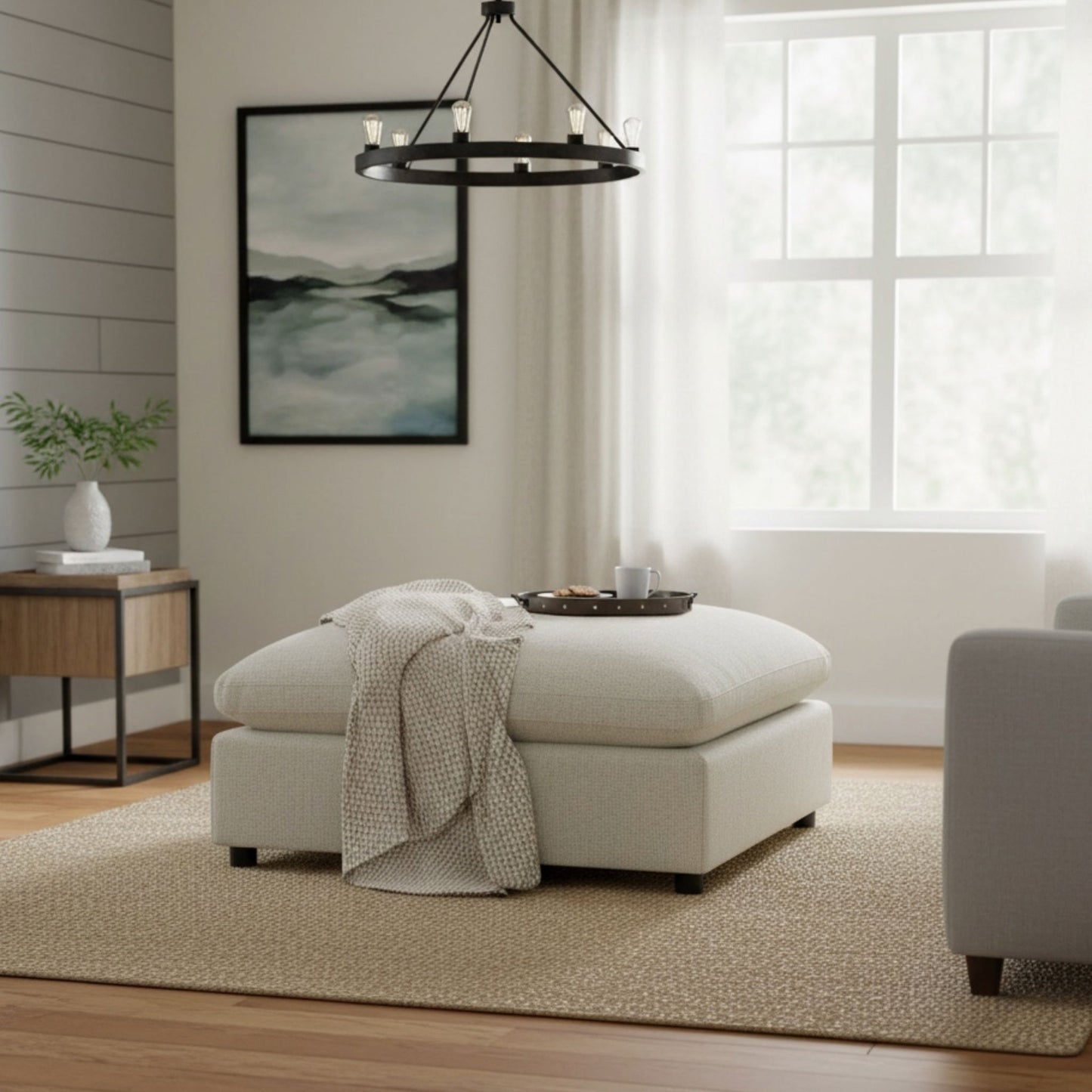 Cassandra - Ottoman With Removable Covers Ridgecrest Home