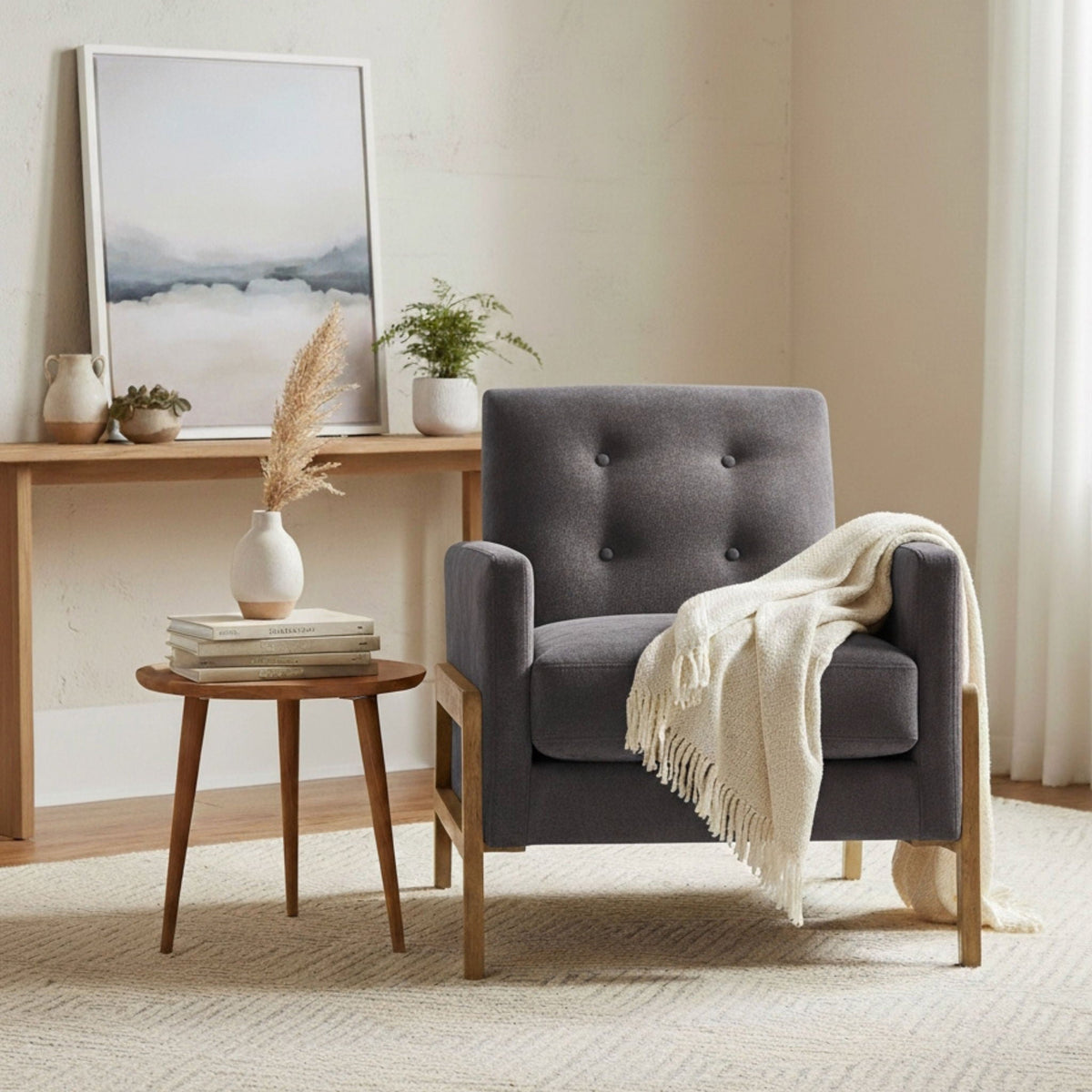 Matson - Tufted Back Accent Chair Ridgecrest Home