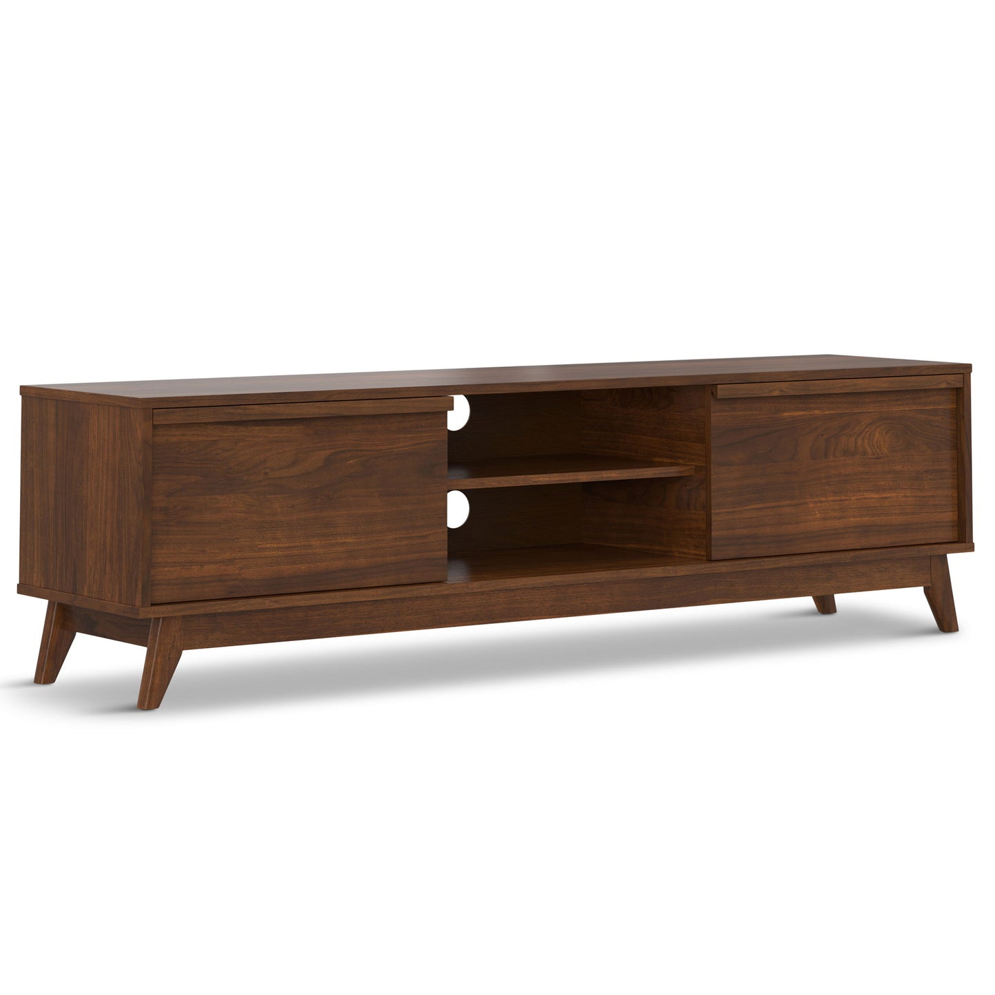 Lennon - Handcrafted Low TV Stand Simpli-Home