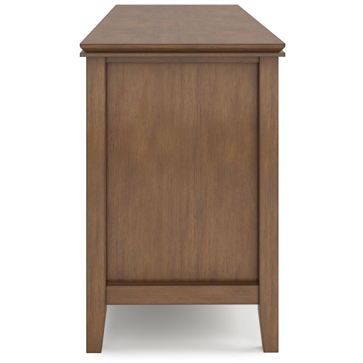 Artisan - TV Media Stand - Rustic Natural Aged Brown Simpli-Home