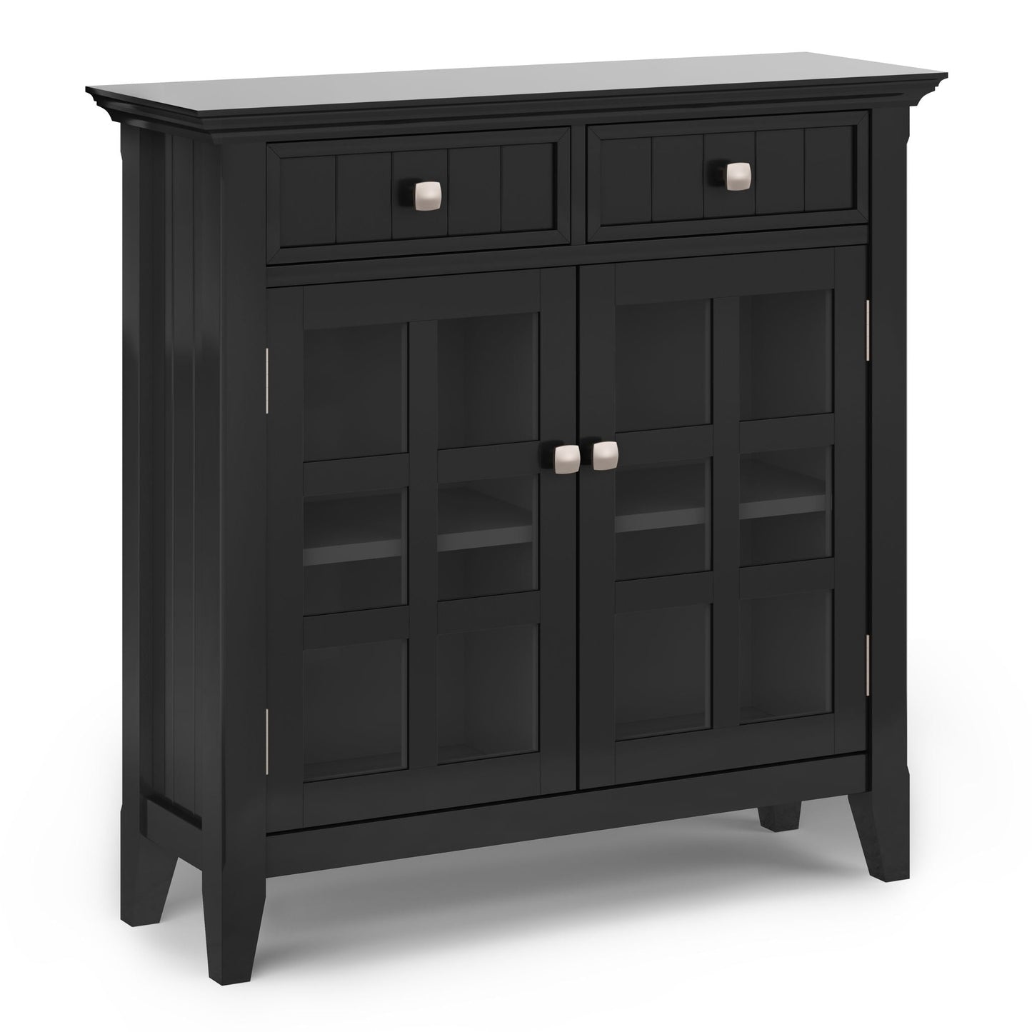 Acadian - Handcrafted Entryway Storage Cabinet Simpli-Home