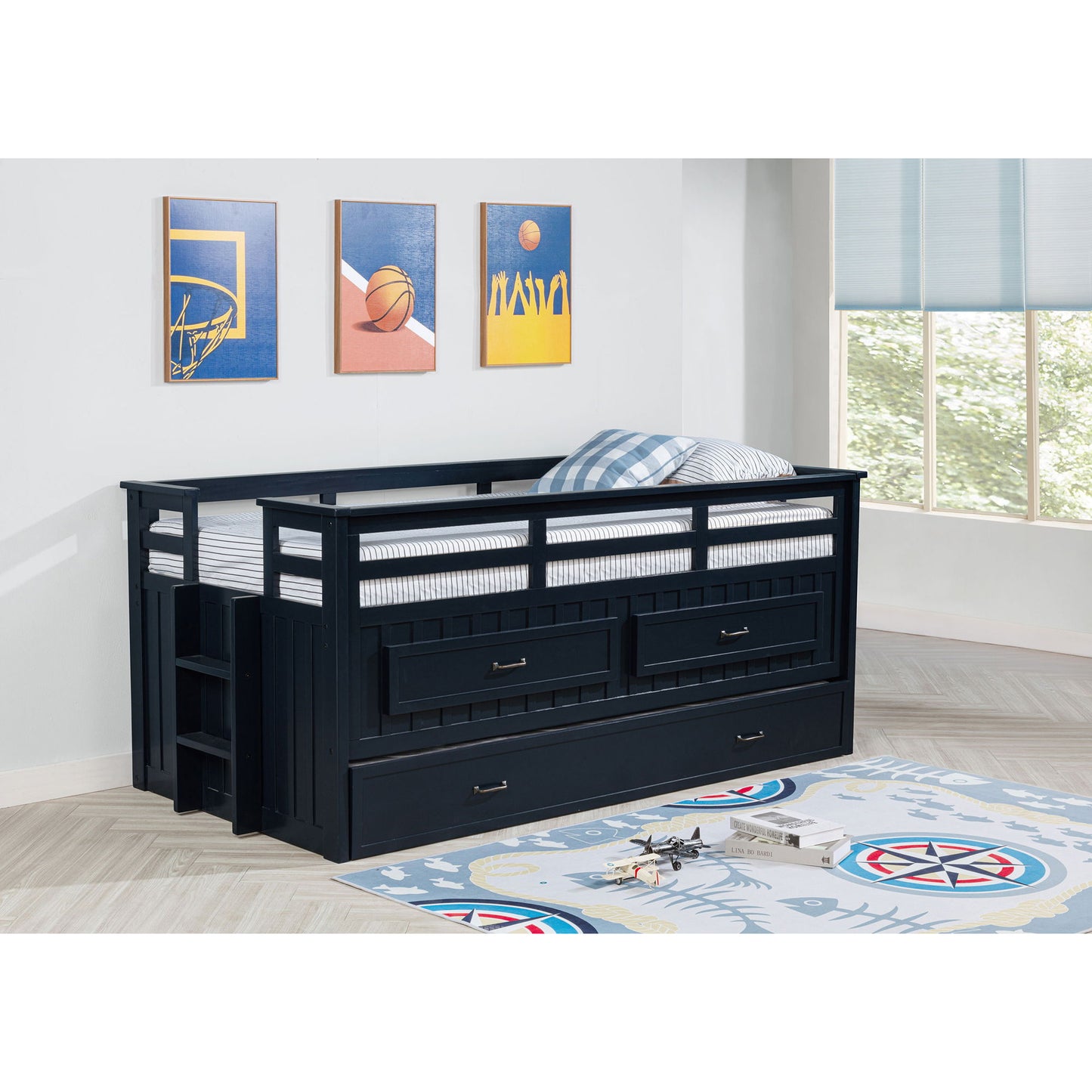 Starboard - Captain's Bed With Trundle Furniture Max