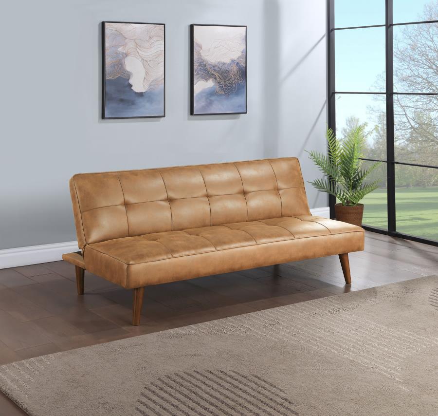 Jenson - Upholstered Tufted Convertible Sofa Bed Coaster Fine Furniture