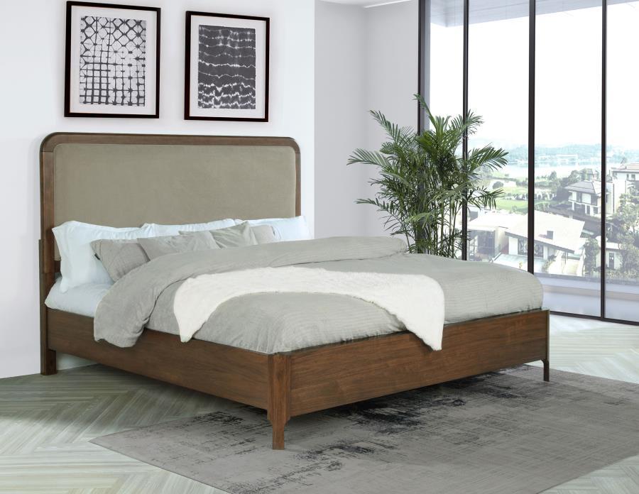 Maderia - Upholstered Panel Bed Coaster Fine Furniture
