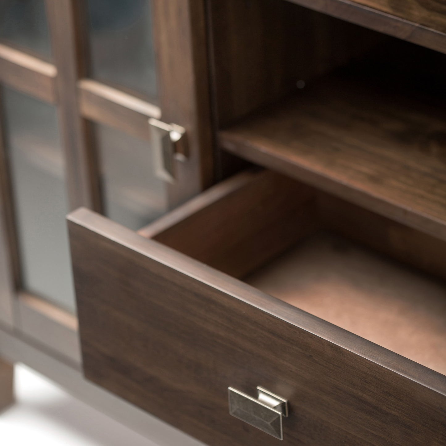 Artisan - Tall TV Media Stand - Natural Aged Brown Simpli-Home