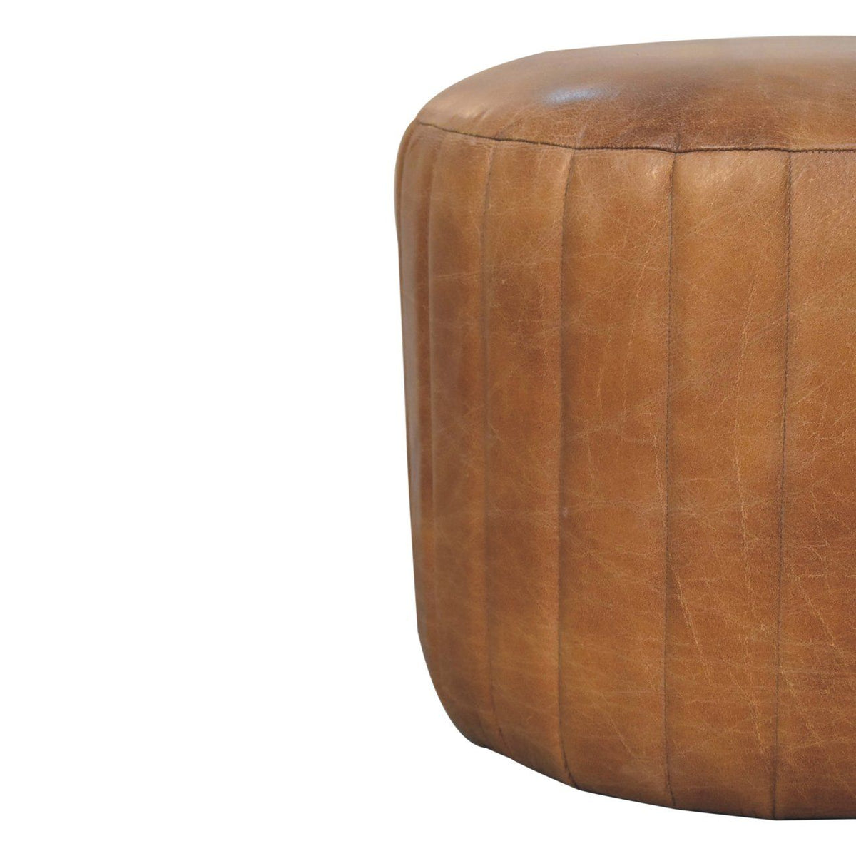 Buffalo - Footstool - Brown Artisan Furniture