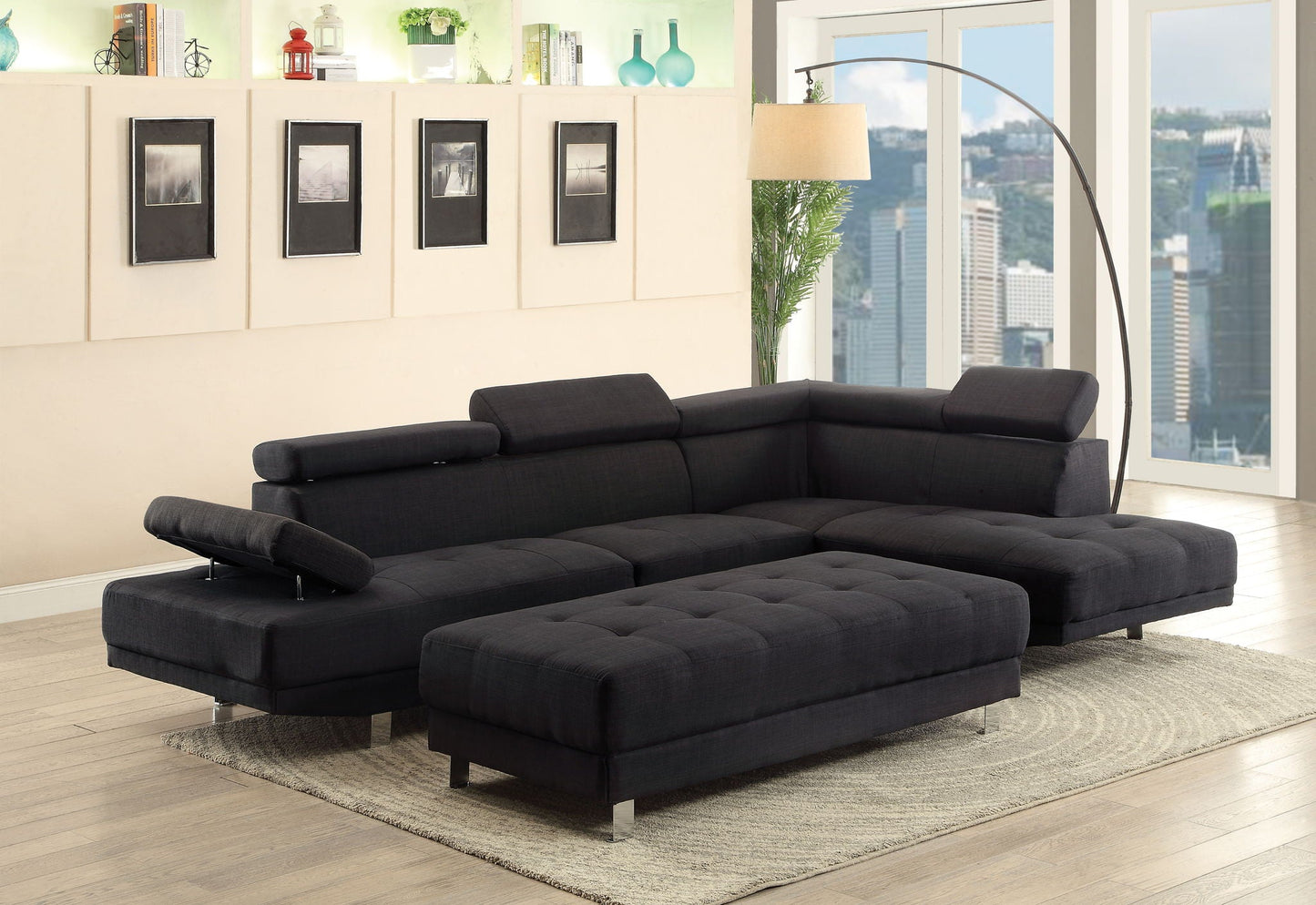 Riveredge - Comfort Sectional Glory Furniture