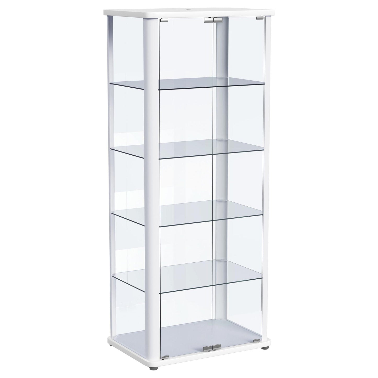 Aero - 5-Shelf Display Curio Cabinet With Led Lighting Coaster Fine Furniture