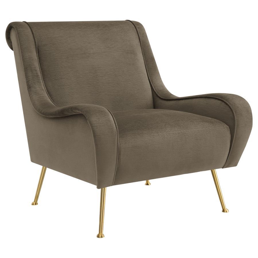 Ricci - Upholstered Saddle Arm Accent Chair Coaster Fine Furniture