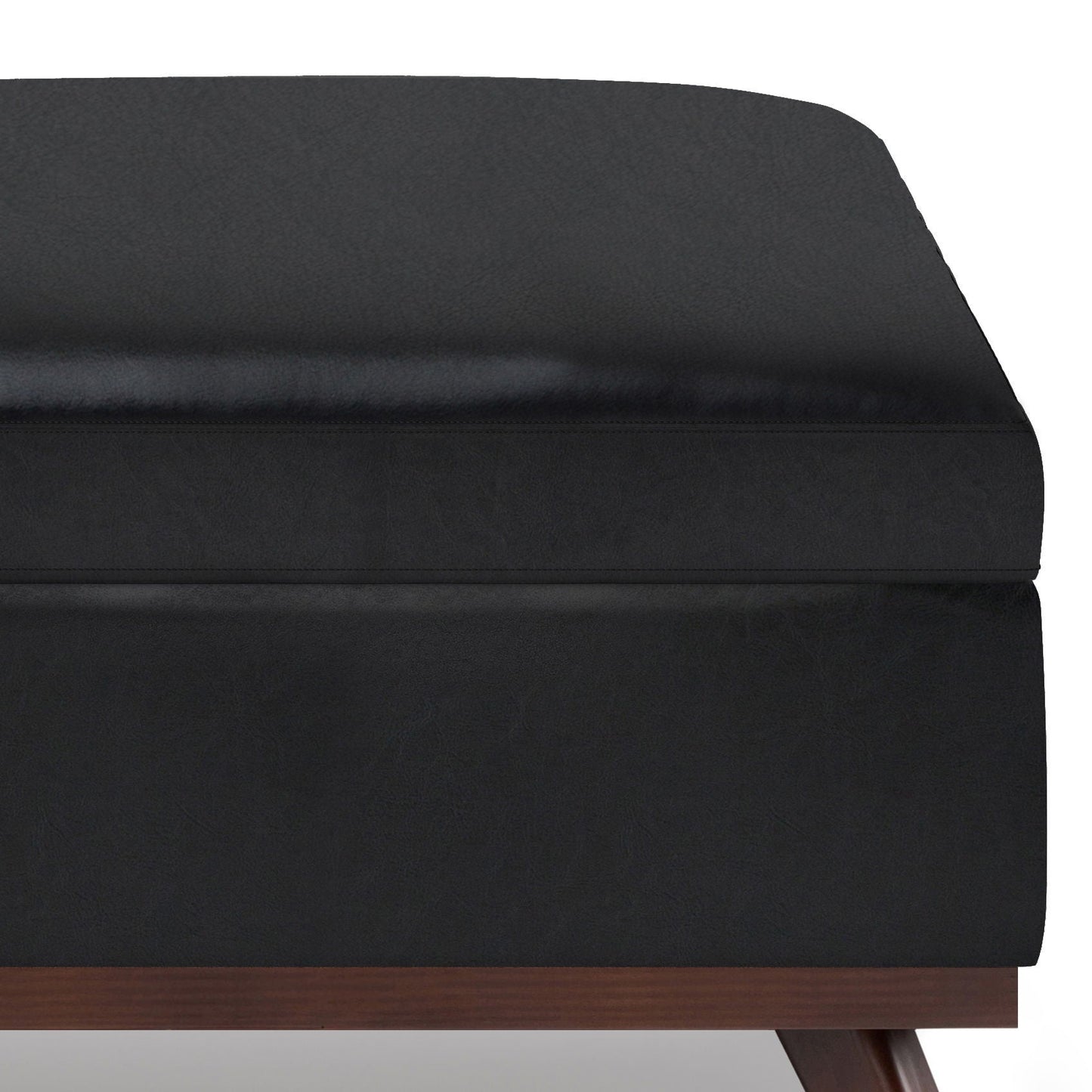 Owen - Multifunctional Square Coffee Table Storage Ottoman Simpli-Home