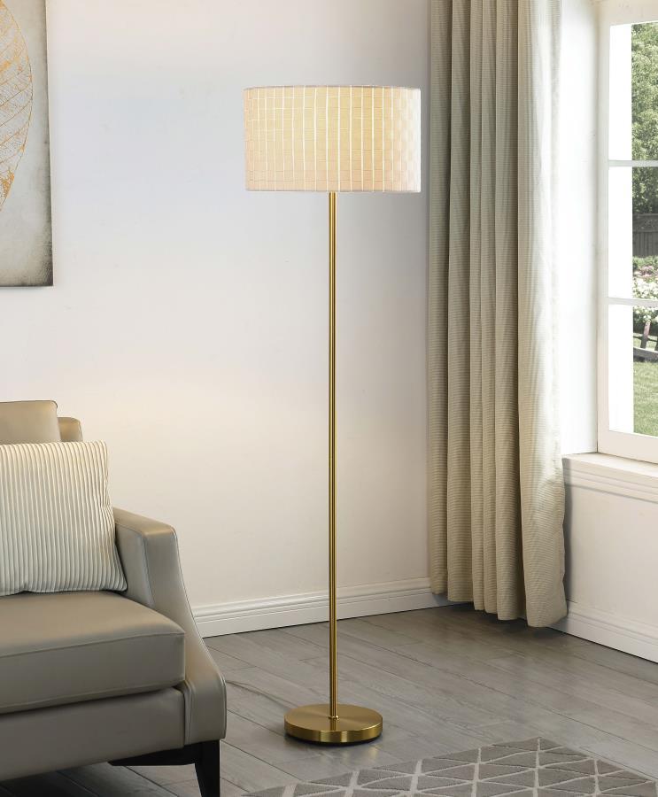 Ramiro - Drum Shade Metal Lamp Coaster Fine Furniture
