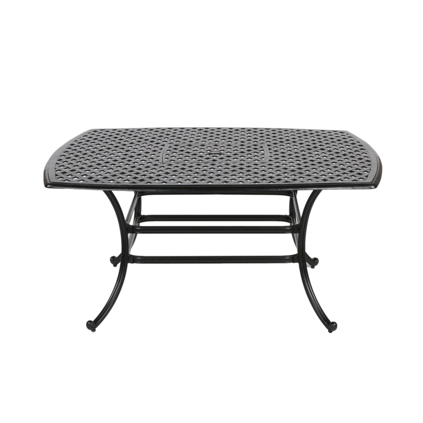 64" Square Dining Table - Dark Lava Bronze Home Essentials