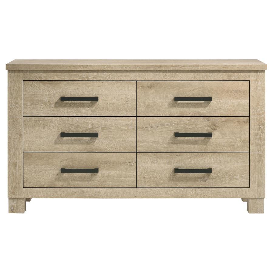 Oakglen - 6-Drawer Bedroom Dresser Coaster Fine Furniture