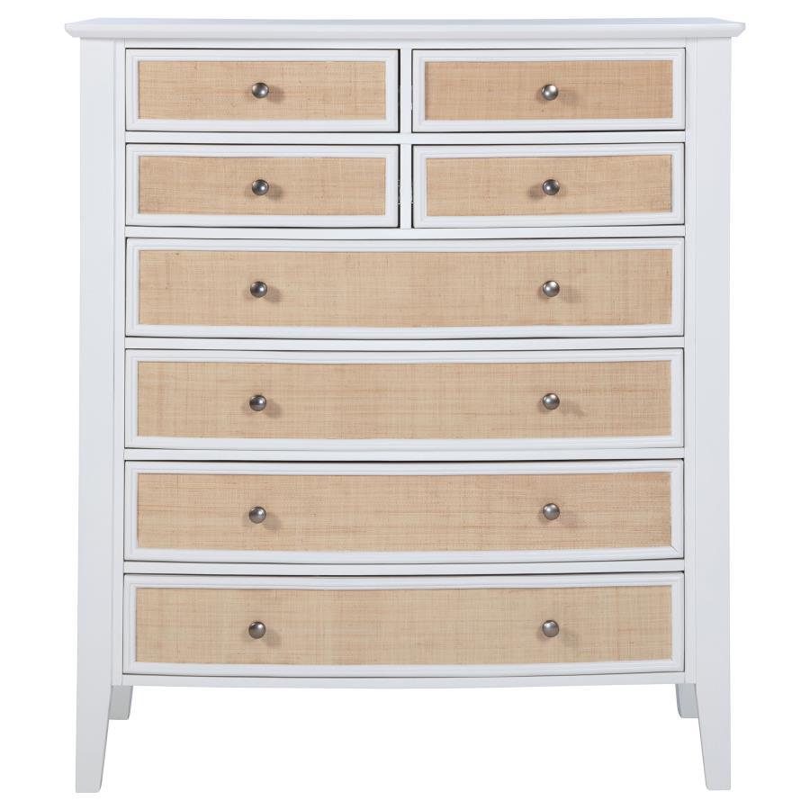 Bexhill - 8-Drawer Chest Of Drawers - White Coaster Fine Furniture