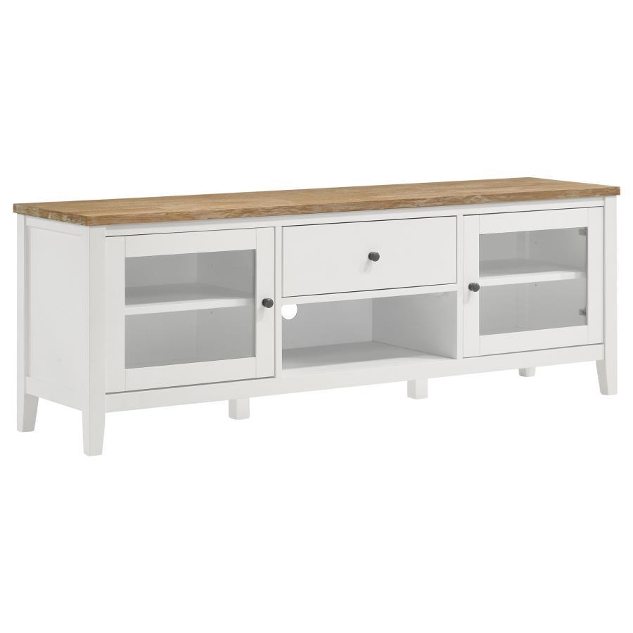 Hollis - 3 Piece TV Stand Entertainment Center - White Coaster Fine Furniture