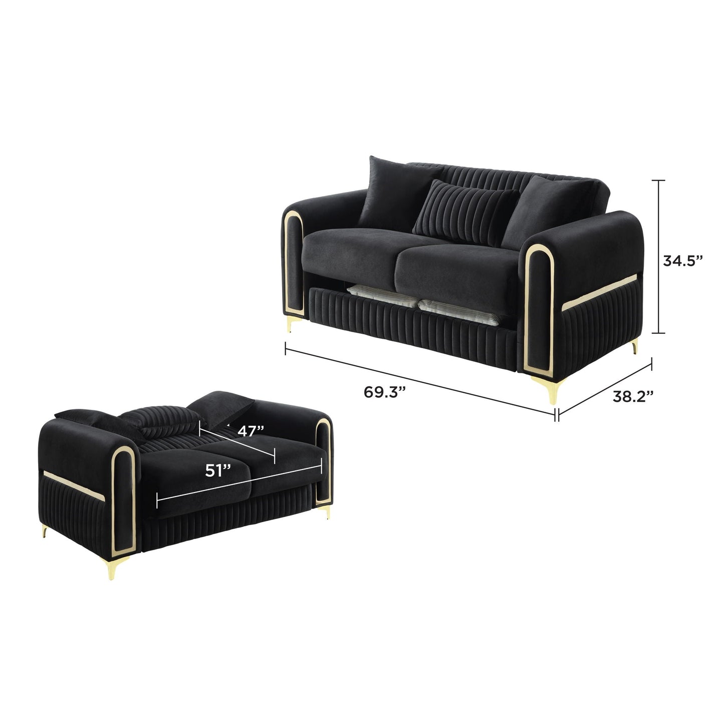 Ruby - Sofa Set Matrix Furniture Group