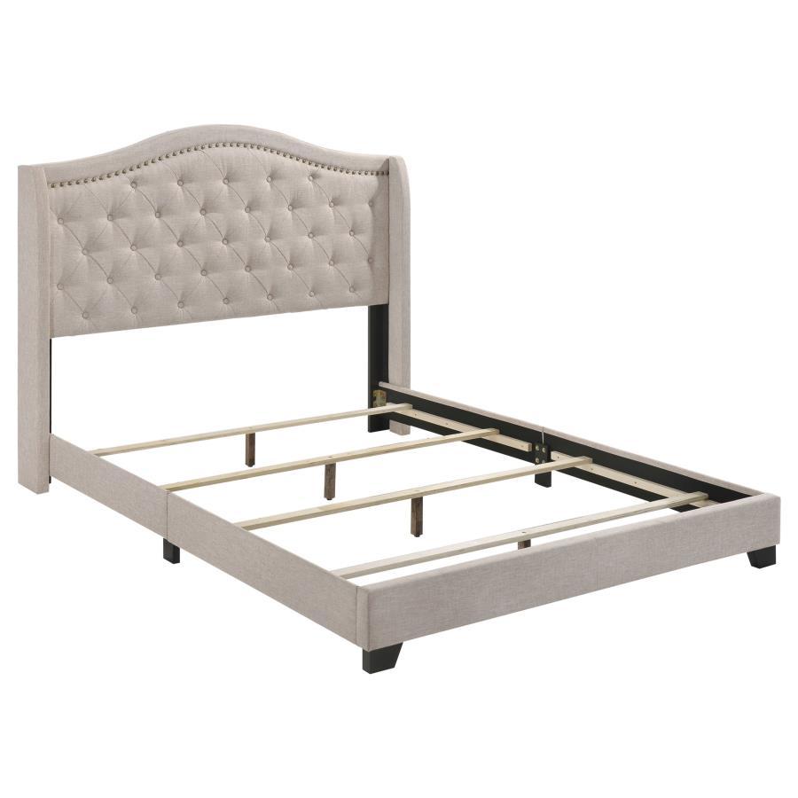 Sonoma - Upholstered Wingback Bed CoasterEssence
