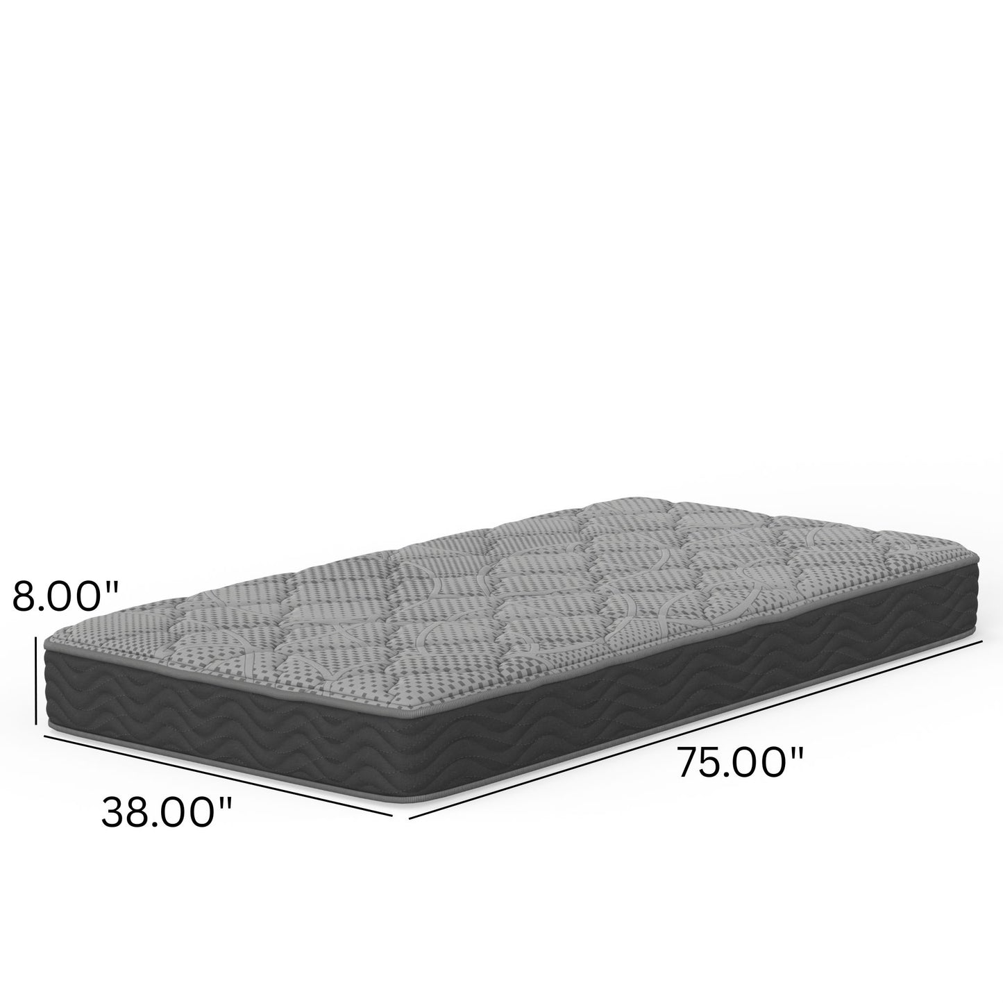 CS Hybrid - 8" Pocket Coil Mattress BedTech