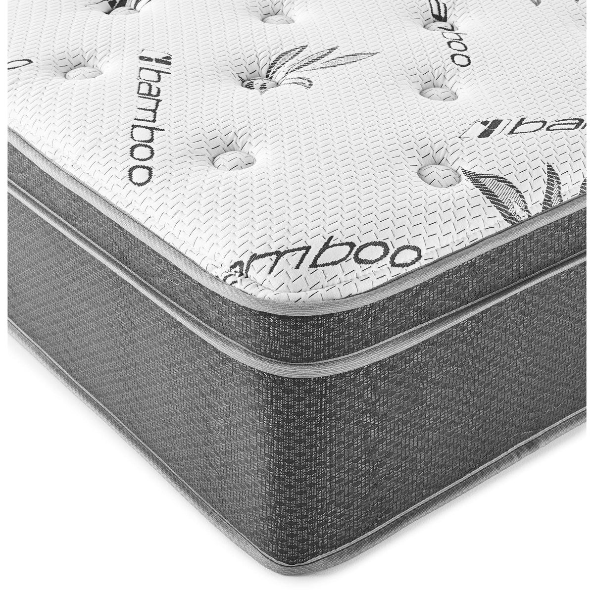 Vancouver - 13" Euro Top Hybrid Mattress With Bamboo Cover And Gel Memory Foam Furniture Max
