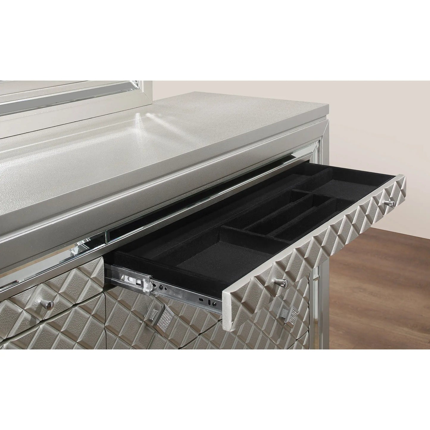 Cross - Glam Dresser - Champagne Global Furniture USA